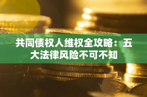北京共同债权人维权全攻略：五大法律风险不可不知
