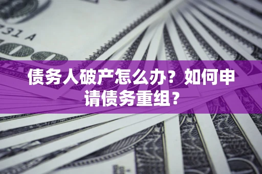 北京债务人破产怎么办？如何申请债务重组？