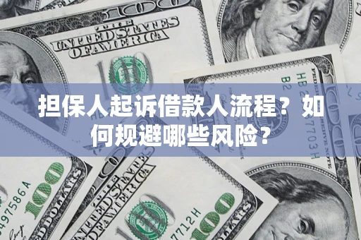 北京担保人起诉借款人流程？如何规避哪些风险？