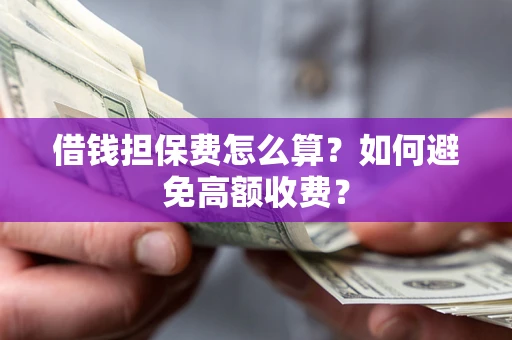 北京借钱担保费怎么算？如何避免高额收费？