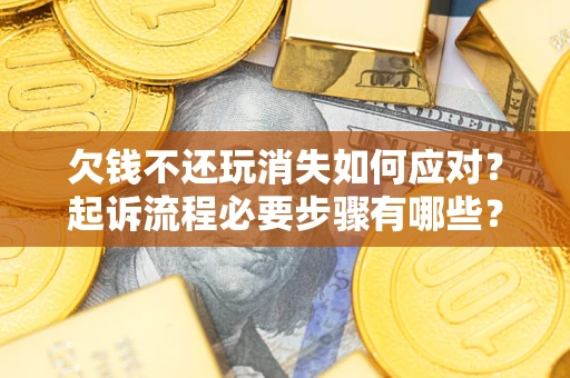 北京欠钱不还玩消失如何应对？起诉流程必要步骤有哪些？